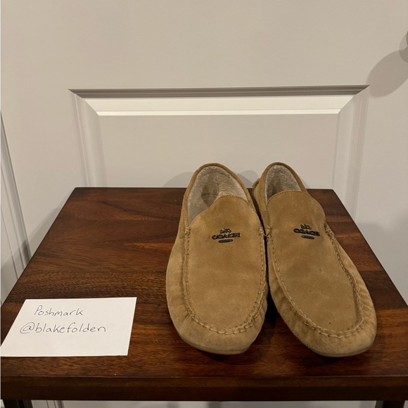 Coach Men’s Slippers / Moccasins - Picture 3 of 4